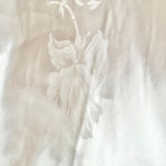 Majorelle Ivory White Averie Floral Jacquard Satin Midi Slip Drape Neck Dress XL Photo 6