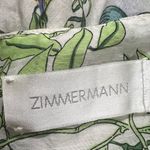 Zimmermann $700 Silk Floral Mini Tank Dress Faux Wrap Tropical Bohemian XS Photo 8