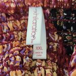 Xhilaration  Smocked Multicolor Boho Patchwork Jumpsuit XXL Photo 8