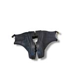 Dr. Martens Rometty Faux Fur Boots Size 6 Women's Black Leather Platform Lug Photo 3