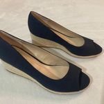 Bandolino Navy Blue Espadrille Wedge Sandals 9 Photo 5