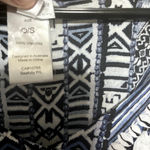 Seafolly  Australia Swim Coverup Blue white Beach Boho Womens O/S Photo 5