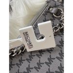 Michael Kors  Women's Gray MK Logo Belt Bag Adjustable Sophisticated‎ Style Sm Photo 1