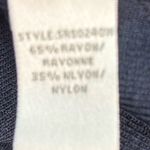 Conrad C 2X Preppy Knit Ribbed Trim Darkest Navy White Tank Top Blue Photo 5