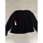 Love Scarlett Black Tie Neck Long Sleeve‎ Blouse Photo 7