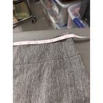 My Michelle  Skirt Womens Size 9 Gray Linen Blend Pencil Skirt Knee Length Photo 7