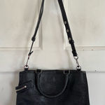 Rebecca Minkoff  black Jane leather satchel tote Photo 0