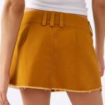 BDG  Sydney Pleated Low-Rise Mini Skirt NWT Size S - Brown Photo 1