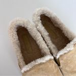 Vince  Women's Blair Shearling Lined Slip On Suede Sneaker Photo 1