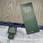 Wild Fable  Ruched Long Sleeve Bodycon Dress Blue Burgundy Marbled NWT Photo 4