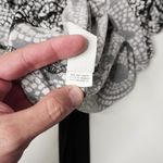 Y2K Sleeveless Black‎ White Geometric Knee Length Empire Waist Dress Juniors S Black Photo 5