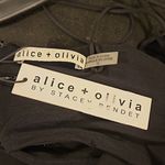 Alice + Olivia ππ Havana Bow Jumpsuit ~ Black 10 NWT Photo 9