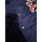 Solitaire  Tunic Top‎ Women Size Large Embroidered Long Sleeve Floral Boho Hippie Photo 7