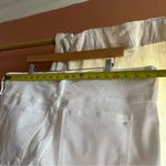 Madewell Kick Out Crop Jeans Flare Denim Pure White NWT Size 33 (US 16) Photo 9