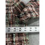 Anthropologie Ett Twa Petites XSP Fringe Hem Plaid Jacket Boho Tweed Photo 9