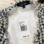 Rickie Freeman Teri Jon BEAUTIFUL TWEED dress with pearl button details Black Size 8 Photo 13