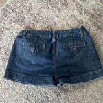 American Rag  Juniors Dark Denim Short Jean Shorts Sz 5 Photo 4