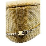 Sweet Pea 925 Sterling Silver Braided Flat Chain Necklace 17' 9.88 Grams‎ Sweet Sterling Photo 5