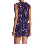 Rebecca Taylor Firework floral sleeveless romper Photo 4