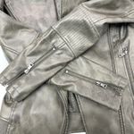 Sam Edelman  Moto‎ Jacket Womens XSmall Sherpa Grunge Biker Hipster Rocker Photo 6