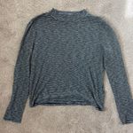 Madewell Mock Neck Striped Shirt Photo 0