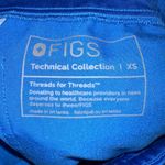 FIGS Zamora Technical Collection Jogger Scrub Pants Drawstring Pockets Blue XS Photo 1