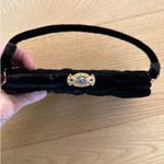 Garay Evening Bag Velvet Vintage Size Small Black Photo 1