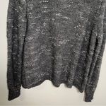 Banana Republic  Crewneck Sweater Steel Gray Silver Metallic Photo 4
