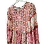 American Eagle Outfitters Bohemian Patchwork Paisley Balloon Sleeve Top S Photo 6