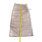 Herve Leger Size S Layered Ruched Mesh Bandage Pencil Skirt Blush Pink Feminine Photo 5