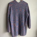 Dreamers 💙✨ Blue Marled Colorful Knit Cardigan Photo 2