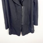 Athleta  Sentinel Extra Fine Merino Wool Blend Black Long Sleeves Knit Jacket XS Photo 8