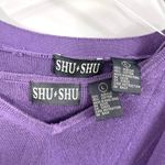 90s SHU SHU Vintage Purple Cardigan Top Set Size L Photo 4