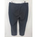 Ann Taylor  Curvy Black White Polka Dot Ankle Pants Women's Size 16 Photo 2