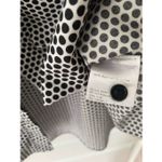 Akris Punto  Designer Polka Dot Button Down Shirt Sz 8 Photo 4