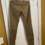 Cycle of Italy women's size 25 low rise olive green jeggings skinny pants 25x31 Photo 4