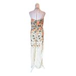 Elevenses Anthropologie Silk Floral Tupsa Pleated Jumpsuit Womens Size 4 Photo 4