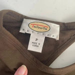 Talbots ‎ Petites Maxi Brown Keyhole Back Tank Dress Size P Small EUC! Photo 4