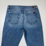 7 For All Mankind 7 For All Man Kind Denim Jeans Women’s Size 32 Mid Rise Medium Wash Slim Fit Photo 11