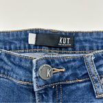 Kut From The Kloth  Catherine Ankle Straight Leg Jewel Distressed Jean Size 4 Photo 4
