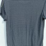 Brandy Melville  Striped Navy Blue T Shirt One Size PC Photo 4