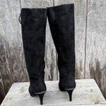 Liz Claiborne Like New Eldridge Black Suede Knee High Boots! Holiday Size 6 Photo 3