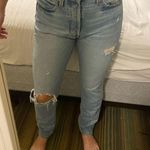 Levi's Levi’s Light Wash 501 Distressed Straight Leg High Rise Jeans Photo 2