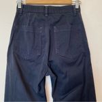 Reformation  Alicia High Rise Straight Leg Button Fly Cargo Pants Navy/Gray Sz 25 Photo 8