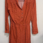 Kori  American M Orange/Rust Mini Dress Photo 0