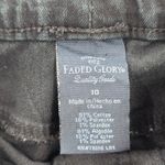 Faded Glory  Black Skinny Pullon Jeggings Straight Cotton Stretch M Medium 10 Photo 6