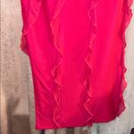 Oh Polly NWT  Size 12 Elegant Red Ruffle Dress Photo 2