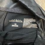 Wild Fable Black faux leather look leggings, lightweight.. Size XS Photo 2