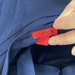 Spanx  Size 10 Blue Swim Suit Halter Neck Tie Swim Dress Photo 4