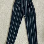 Tally Weijl ⭐️  high rise black and white striped pants in size xs Photo 0